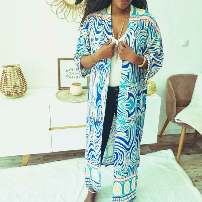 Kimono Gaby Bleu – Image 3