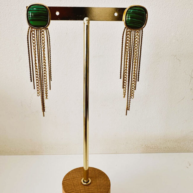 Boucles d'oreilles pendantes Alma – Image 3