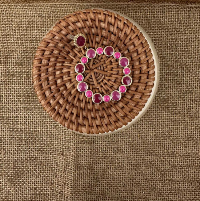 Boucle d'oreille pendante Anne – Image 4