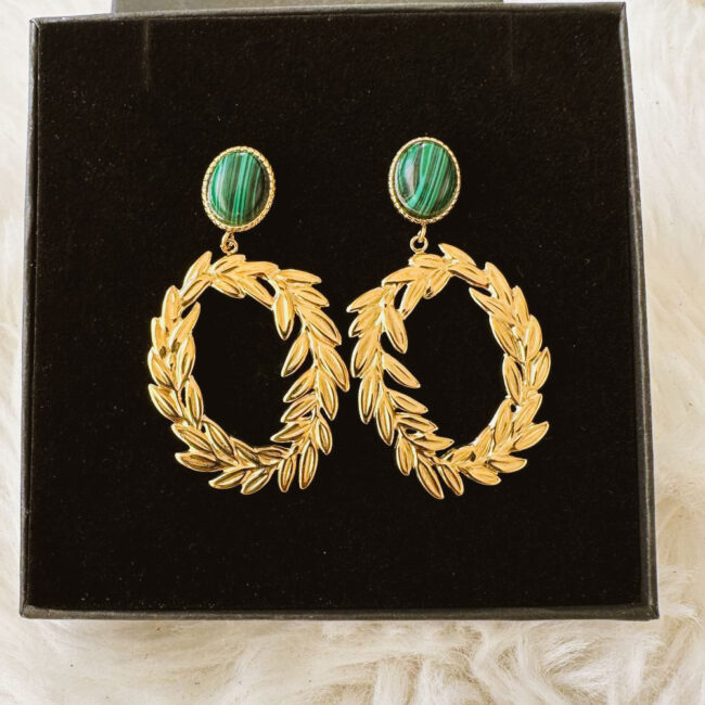 Boucles d'oreilles pendantes Maria