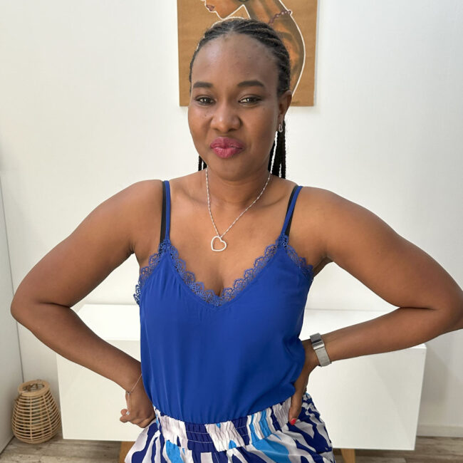 Top Alma bleu